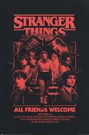 Poster Stranger Things 5 All Friends Welcome 61x91 5cm PP2500890 | Yourdecoration.nl