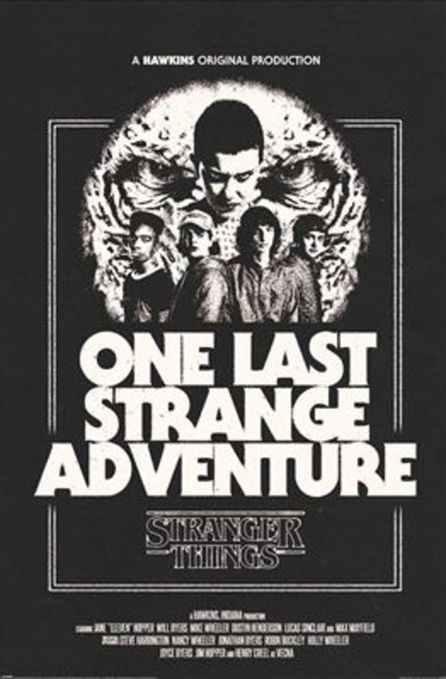 Poster Stranger Things 5 One Last Adventure 61x91 5cm PP2500889 | Yourdecoration.nl