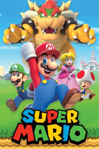 Poster Super Mario Character Montage 61x91 5cm Pyramid PP35311 | Yourdecoration.nl