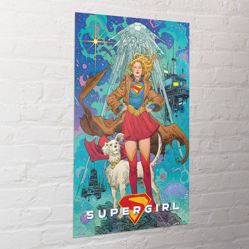 Poster Supergirl Movie Comic 61x91 5cm PP2512027 Sfeer | Yourdecoration.nl