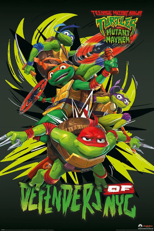 Poster Teenage Mutant Ninja Turtles Mutant Mayhem 61x91 5cm Pyramid PP35245 | Yourdecoration.nl