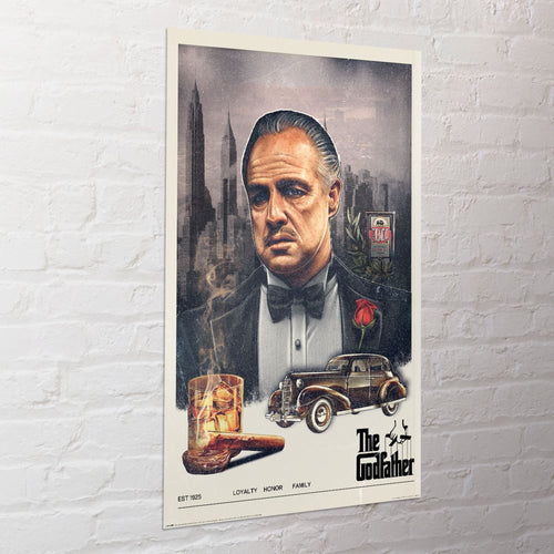 Poster The Godfather Loyalty Honour Family 61x91 5cm PP2512767 Sfeer | Yourdecoration.nl