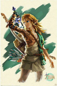 Poster The Legend of Zelda Tears of the Kingdom Link Unleashed 61x91 5cm Pyramid PP35325 | Yourdecoration.nl