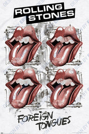 Poster The Rolling Stones Foreign Tongues 61x91 5cm GPE6100 | Yourdecoration.nl