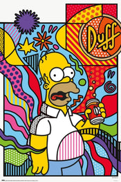 Poster The Simpsons Donut Worry 61x91 5cm GPE6043 | Yourdecoration.nl