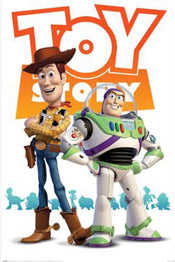 Poster Toy Story Woody N Buzz 61x91 5cm PP2511072 | Yourdecoration.nl