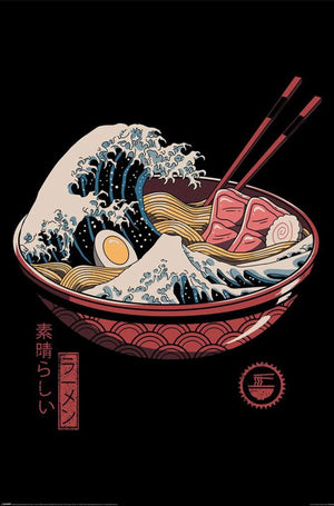 Poster Vincent Trinidad Great Ramen Wave 61x91 5cm PP2403662 | Yourdecoration.nl