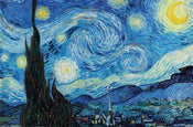 Poster Vincent Van Gogh Starry Night 91 5x61cm PP2400690 | Yourdecoration.nl