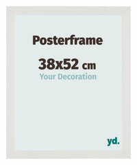 Posterframe 38x52cm Wit Mat MDF Parma Maat | Yourdecoration.nl