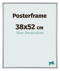 Posterframe 38x52cm Zilver Kunststof Paris Maat | Yourdecoration.nl