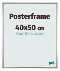 Posterframe 40x50cm Zilver Kunststof Paris Maat | Yourdecoration.nl