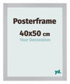Posterframe 40x50cm Zilver MDF Parma Maat | Yourdecoration.nl