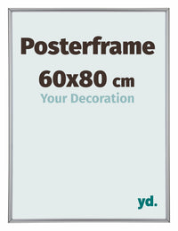 Posterframe 60x80cm Zilver Kunststof Paris Maat | Yourdecoration.nl