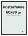 Posterframe 60x80cm Zwart Mat Kunststof Paris Maat | Yourdecoration.nl