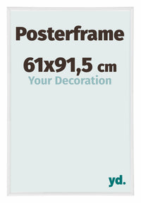 Posterframe 61x91,5cm Wit Hoogglans Kunststof Paris Maat | Yourdecoration.nl