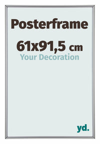 Posterframe 61x91,5cm Zilver Kunststof Paris Maat | Yourdecoration.nl