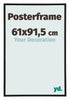 Posterframe 61x91,5cm Zwart Kunststof Paris Maat | Yourdecoration.nl