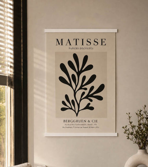 Posterstrips Wit Ophanggat Sfeer | Yourdecoration.nl
