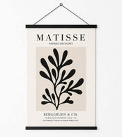 Posterstrips zwart witte achtergrond | Yourdecoration.nl