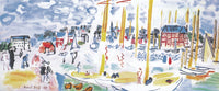 Raoul Dufy  Dimanche a Deauville Kunstdruk 101x42cm | Yourdecoration.nl