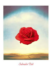Salvador Dali  Rose meditative Kunstdruk 60x80cm | Yourdecoration.nl