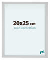 Virginia Aluminium Fotolijst 20x25cm Wit Voorzijde Maat | Yourdecoration.nl
