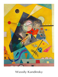 Wassily Kandinsky  Harmonie Tranquille Kunstdruk 60x80cm | Yourdecoration.nl