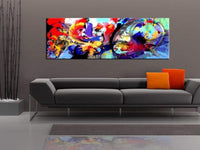 Artgeist Colourful Immersion Canvas Painting | Yourdecoration.com