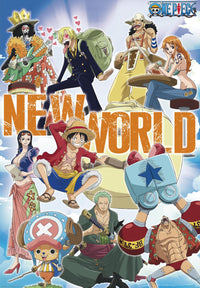One Piece New World Team Poster 61X91 5cm | Yourdecoration.nl
