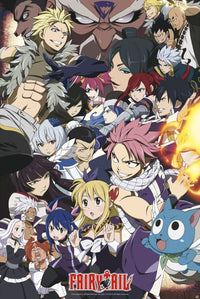Fairy Tail Fairy Tail Vs Other Guilds Poster 61X91 5cm | Yourdecoration.nl