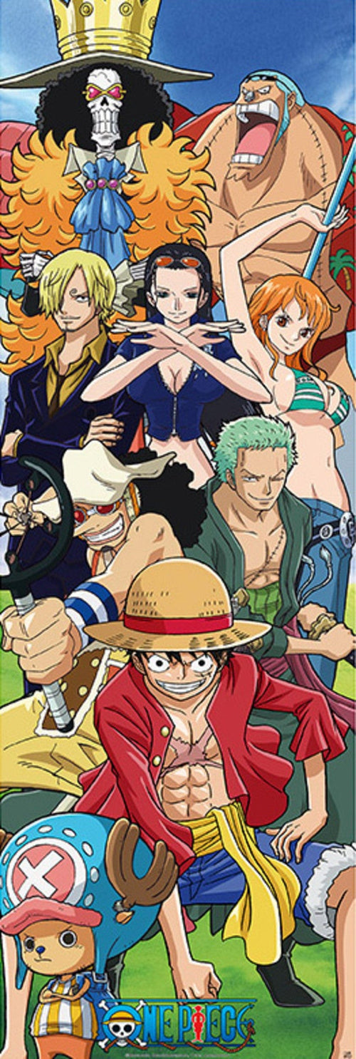 Abystyle Abydco451 One Piece Crew Poster 53x158cm | Yourdecoration.nl