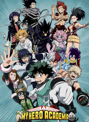 My Hero Academia Heroes Poster 38X52cm | Yourdecoration.nl