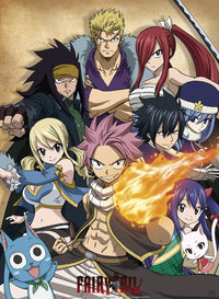 Fairy Tail Guild Poster 38X52cm | Yourdecoration.nl