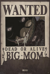 One Piece Wanted Big Mom Poster 35X52cm | Yourdecoration.nl