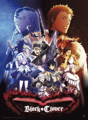 Black Clover Group Poster 38X52cm | Yourdecoration.nl