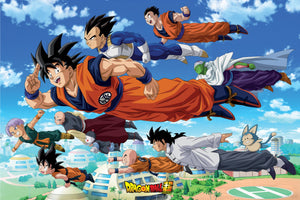 Dragon Ball Super Gokus Group Poster 91 5X61cm | Yourdecoration.nl