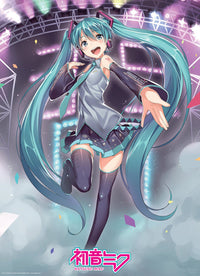 Abystyle ABYDCO717 Hatsune Miku Stage Poster 38x52cm | Yourdecoration.nl