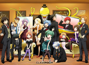 Assassination Classroom Elegant Group Poster 52X38cm | Yourdecoration.nl