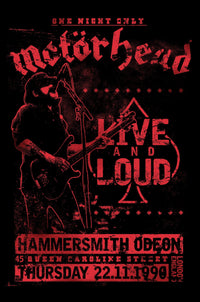 Abystyle Gbydco170 Motorhead Loud And Live Poster 61x91,5cm | Yourdecoration.nl
