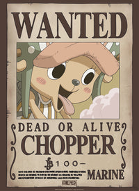 Abystyle Gbydco233 One Piece Wanted Chopper Poster 38x52cm | Yourdecoration.nl