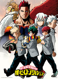 Abystyle Gbydco245 My Hero Academia Endeavor Agency Arc Poster 38x52cm | Yourdecoration.nl