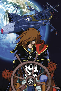 Abystyle Gbydco390 Captain Harlock Poster 61x91-5cm | Yourdecoration.nl