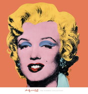 Andy Warhol  Shot Orange Marilyn Kunstdruk 65x71cm | Yourdecoration.nl