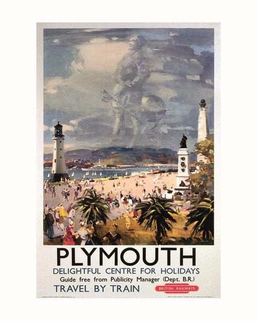 Pyramid Plymouth 1 Kunstdruk 40x50cm | Yourdecoration.nl