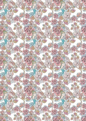 Komar Cinderella Blossom Vlies Fotobehang 200x280cm 4 banen | Yourdecoration.nl