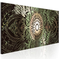 Artgeist Emerald Mandala Canvas Painting | Yourdecoration.com