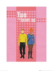 Pyramid Star Trek Two To Beam Up Kunstdruk 60x80cm | Yourdecoration.nl
