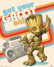 Pyramid Guardians of the Galaxy Vol 2 Get Your Groot On Poster 40x50cm | Yourdecoration.nl