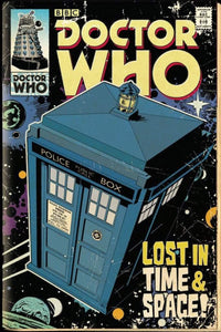 GBeye Doctor Who Tardis Comic Poster 61x91,5cm | Yourdecoration.nl