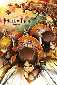 GBeye Attack on Titan Attack Poster 61x91,5cm | Yourdecoration.nl